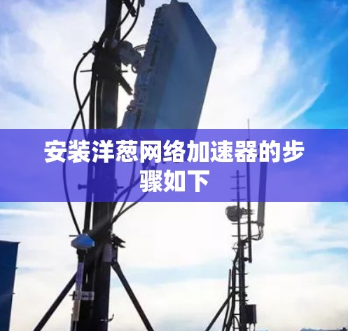 安装洋葱网络加速器的步骤如下