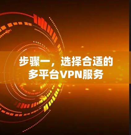 步骤一，选择合适的多平台VPN服务