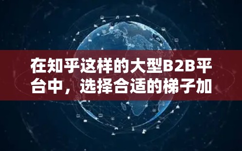 在知乎这样的大型B2B平台中，选择合适的梯子加速器需要综合考虑内容目标、用户群体、内容类型以及平台的资源和能力。以下是几个适合知乎的梯子加速器推荐