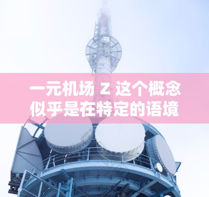 一元机场 Z 这个概念似乎是在特定的语境下使用的术语，可能指的是某个特定的服务、平台或产品中的一个关键点。以下是一些可能的解释和建议