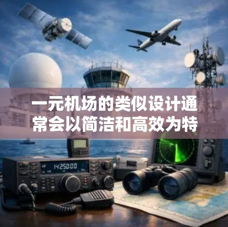 一元机场的类似设计通常会以简洁和高效为特点，突出功能性和便利性。以下是一个类似的机场设计示意图