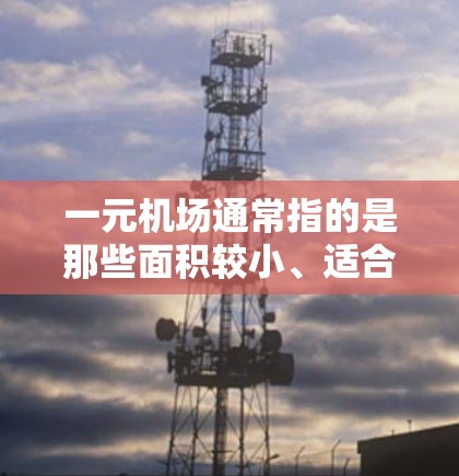 一元机场通常指的是那些面积较小、适合短途出行的机场。具体的位置因地区而异，但以下是一些常见的例子