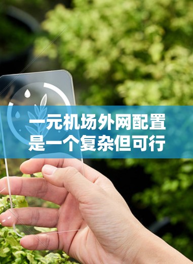 一元机场外网配置是一个复杂但可行的网络设计，主要用于优化机场网络资源的使用和管理。以下是一元机场外网配置的详细步骤和过程