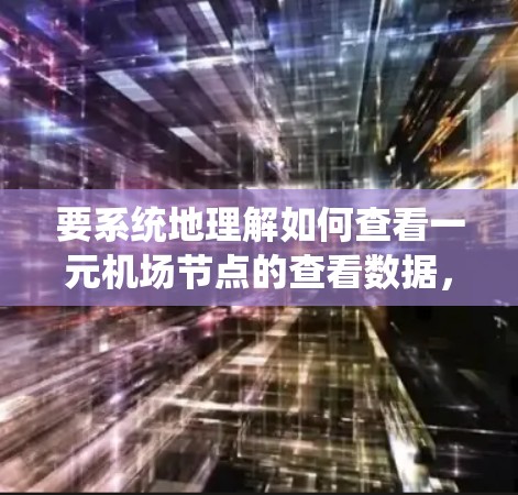 要系统地理解如何查看一元机场节点的查看数据，可以按照以下步骤进行