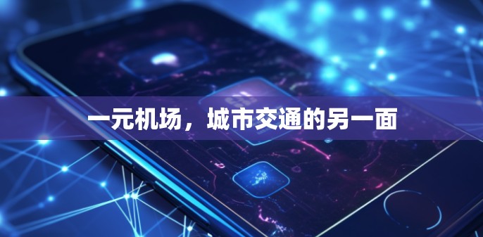 一元机场，城市交通的另一面