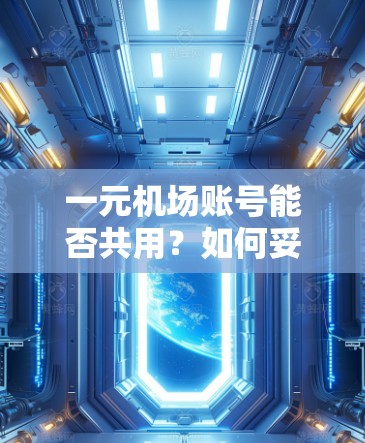 一元机场账号能否共用？如何妥善管理账号安全