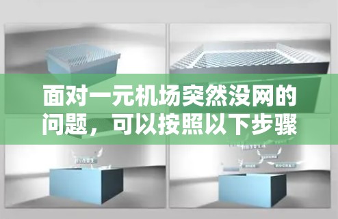 面对一元机场突然没网的问题，可以按照以下步骤进行处理