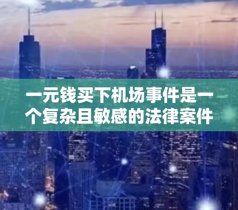 一元钱买下机场事件是一个复杂且敏感的法律案件，涉及非法持有物品和非法买卖物品的指控。以下是对该事件的详细分析