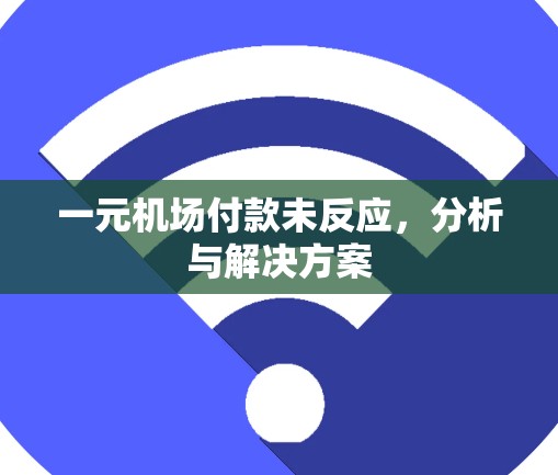 一元机场付款未反应，分析与解决方案