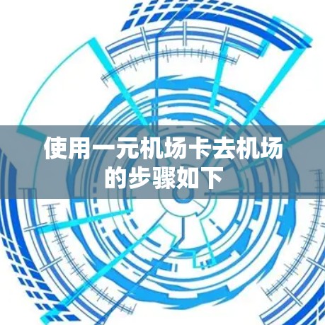 使用一元机场卡去机场的步骤如下