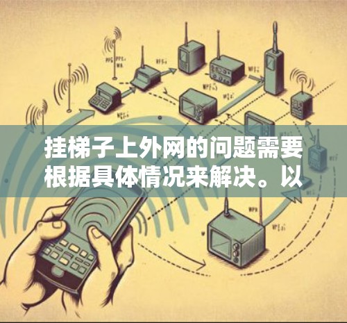 挂梯子上外网的问题需要根据具体情况来解决。以下是关于如何正确使用外网固定挂在屋檐上的梯子的步骤和建议