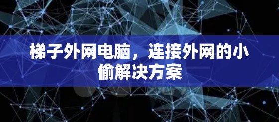 梯子外网电脑，连接外网的小偷解决方案