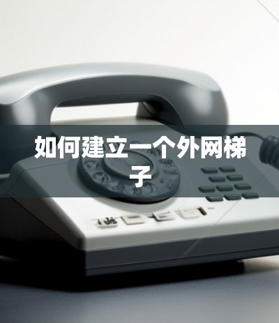 如何建立一个外网梯子