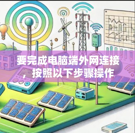 要完成电脑端外网连接，按照以下步骤操作