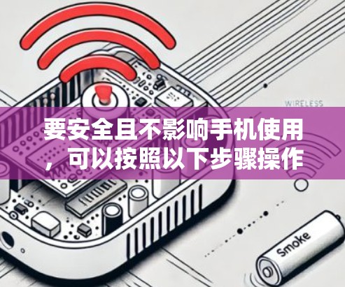 要安全且不影响手机使用,可以按照以下步骤操作 要安全且不影响手机使用,可以按照以下步骤操作