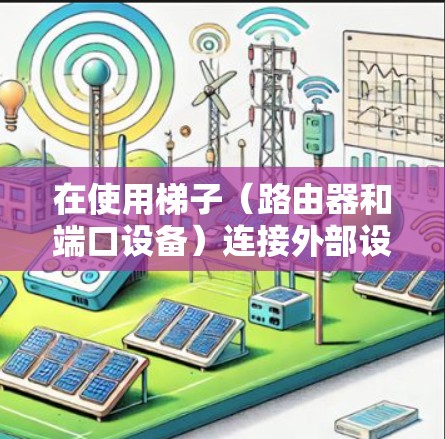 在使用梯子（路由器和端口设备）连接外部设备时，可以按照以下步骤进行操作