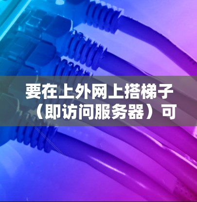 要在上外网上搭梯子（即访问服务器）可以按照以下步骤进行