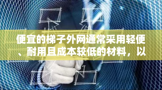 便宜的梯子外网通常采用轻便、耐用且成本较低的材料,以满足日常使用需求。以下是一些常见的便宜梯子外网类型和特点 便宜的梯子外网通常采用轻便、耐用且成本较低的材料,以满足日常使用需求。以下是一些常见的便宜梯子外网类型和特点