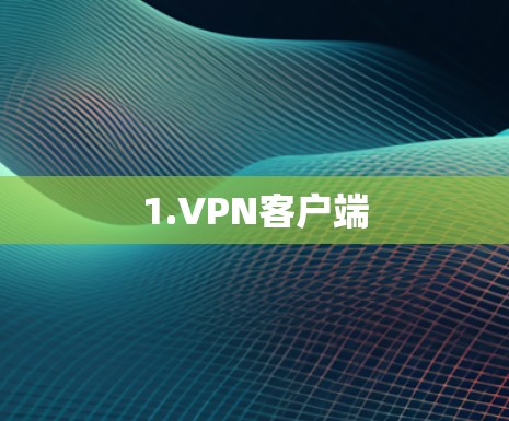1.VPN客户端