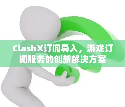 ClashX订阅导入，游戏订阅服务的创新解决方案