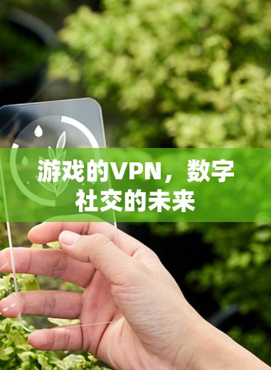 游戏的VPN，数字社交的未来