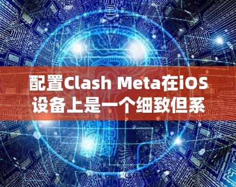 配置Clash Meta在iOS设备上是一个细致但系统性的过程。以下是一个详细的步骤指南，帮助您顺利配置该应用