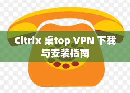 Citrix 桌top VPN 下载与安装指南
