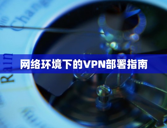 网络环境下的VPN部署指南