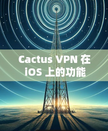 Cactus VPN 在 iOS 上的功能