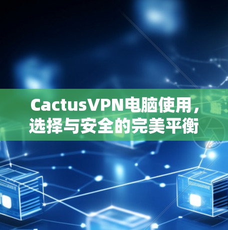 CactusVPN电脑使用，选择与安全的完美平衡