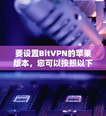 要设置BitVPN的苹果版本，您可以按照以下步骤进行