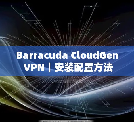 Barracuda CloudGen VPN｜安装配置方法