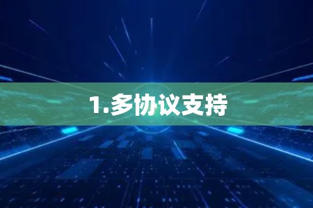 1.多协议支持