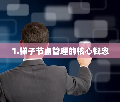 1.梯子节点管理的核心概念 1.梯子节点管理的核心概念