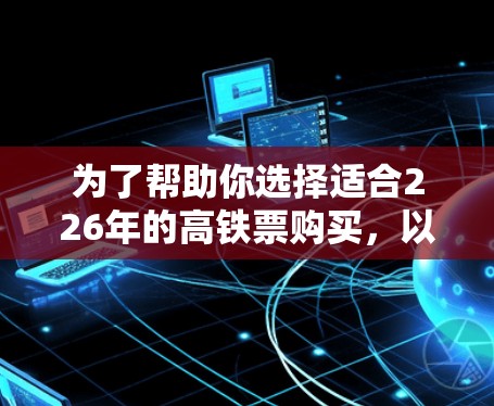 为了帮助你选择适合226年的高铁票购买，以下是一些综合考虑的因素和推荐，供你参考