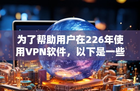 为了帮助用户在226年使用VPN软件,以下是一些推荐,包括软件名称、免费版功能、使用限制和特点 为了帮助用户在226年使用VPN软件,以下是一些推荐,包括软件名称、免费版功能、使用限制和特点