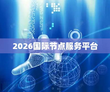 2026国际节点服务平台