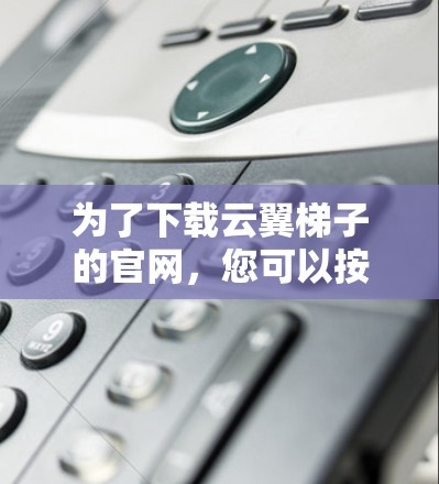 为了下载云翼梯子的官网，您可以按照以下步骤进行