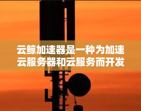 云鲸加速器是一种为加速云服务器和云服务而开发的工具,旨在提升服务器的响应速度和稳定性。以下是对云鲸加速器节点的详细推荐和使用指南 云鲸加速器是一种为加速云服务器和云服务而开发的工具,旨在提升服务器的响应速度和稳定性。以下是对云鲸加速器节点的详细推荐和使用指南