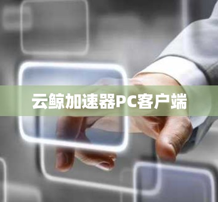 云鲸加速器PC客户端