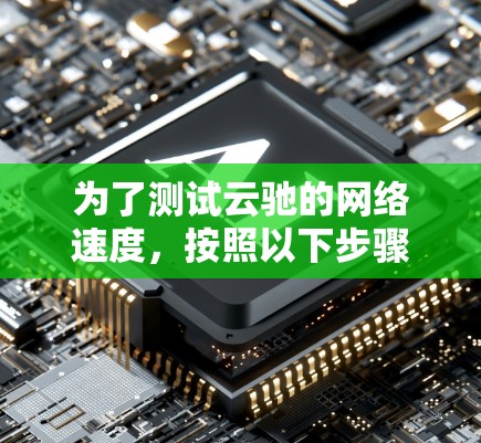 为了测试云驰的网络速度，按照以下步骤进行操作