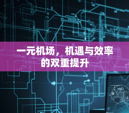 一元机场，机遇与效率的双重提升