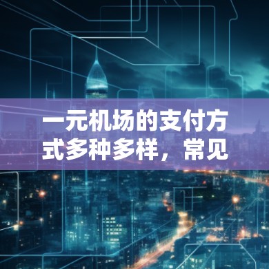 一元机场的支付方式多种多样，常见的方式包括信用卡、支付宝、微信支付等。以下是常见的支付方式和步骤说明