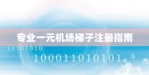 专业一元机场梯子注册指南
