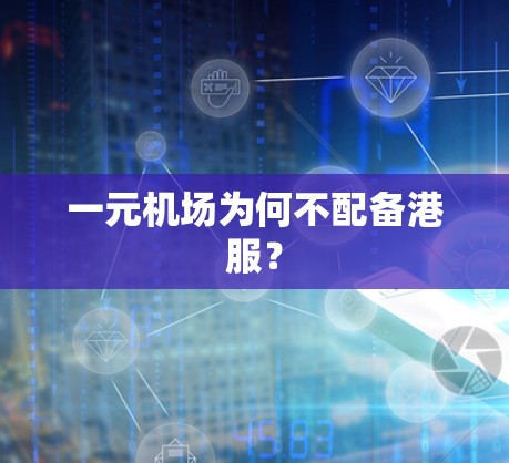 一元机场为何不配备港服? 一元机场为何不配备港服?