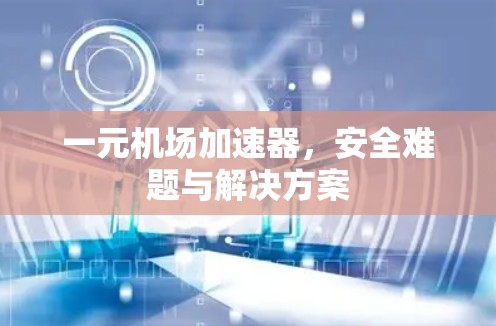 一元机场加速器，安全难题与解决方案