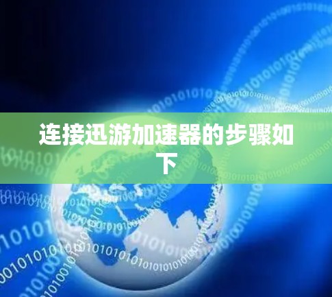 连接迅游加速器的步骤如下