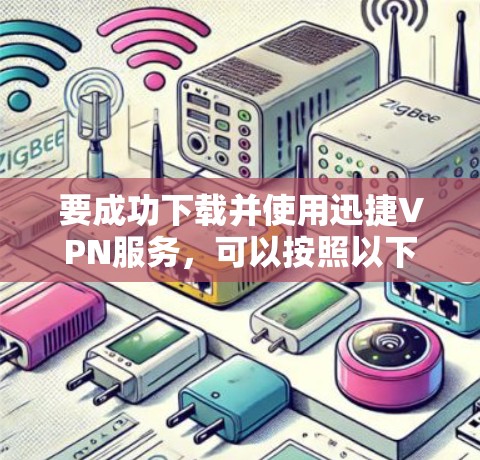 要成功下载并使用迅捷VPN服务，可以按照以下步骤进行