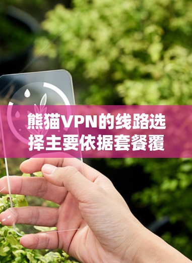 熊猫VPN的线路选择主要依据套餐覆盖范围、价格结构、售后服务、设备兼容性、管理功能以及数据安全等方面。以下是详细的步骤说明