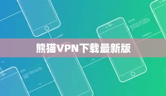 熊猫VPN下载最新版
